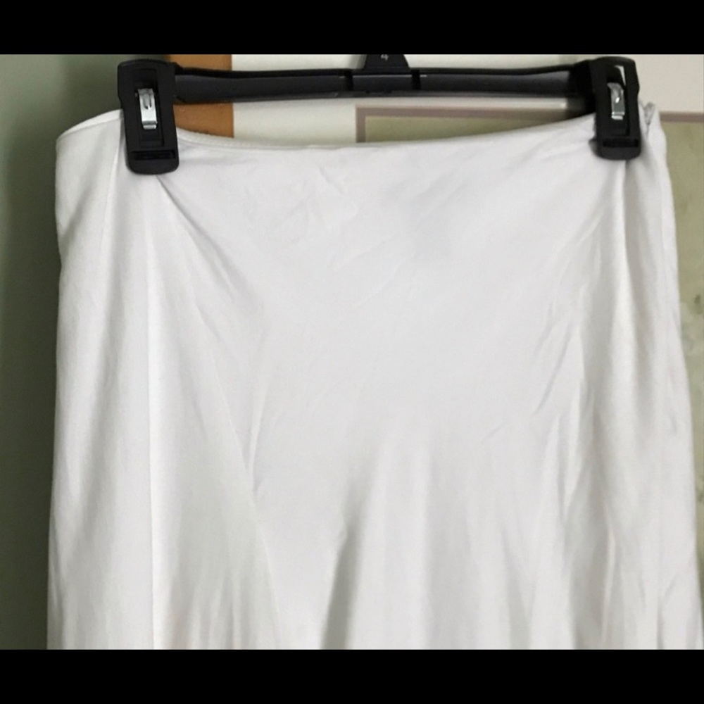 White House black market asymmetrical casual skirt